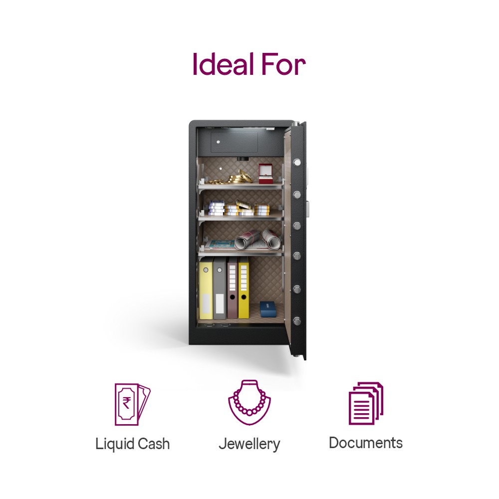 Godrej NX Advanced 370 L Digi+Bio+Mechanical Home Locker